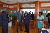 Angola külügyminiszterének látogatása