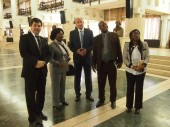 A visita da Embaixadora de Angola na Universidade de Miskolc